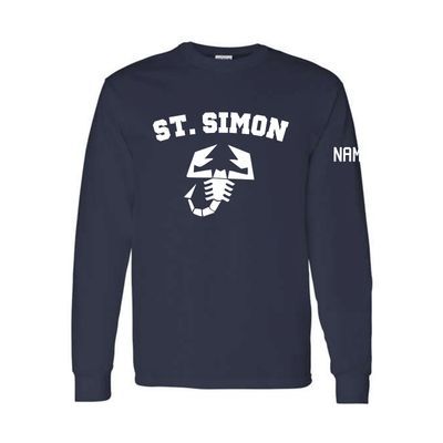 Leadership Navy Long Sleeve T shirt