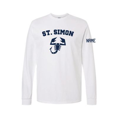 Leadership White Long Sleeve T shirt