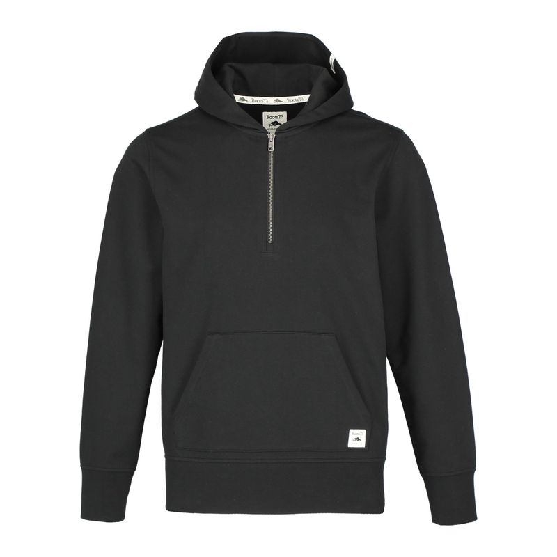 ROOTS73 CANMORE ECO QUARTER ZIP HOODY - UNISEX