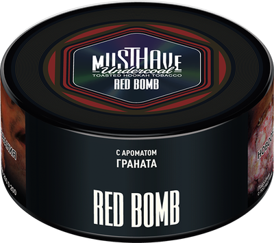 Red Bomb (Гранат) - Удачное исполнение небанального фруктового моно вкуса. Насыщенный аромат сочных сладковатых плодов южного спелого граната передан с максимальной точностью и наполняет все вокруг с первых секунд курения, а натурально воссозданный в