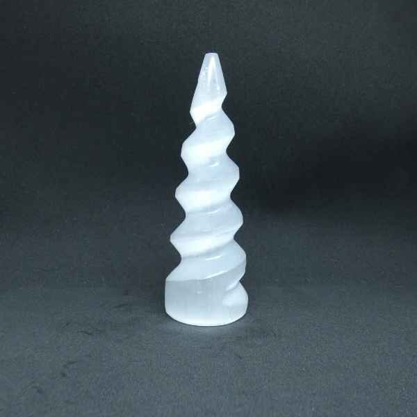 Selenite (Satin Spar) Spiral - Small