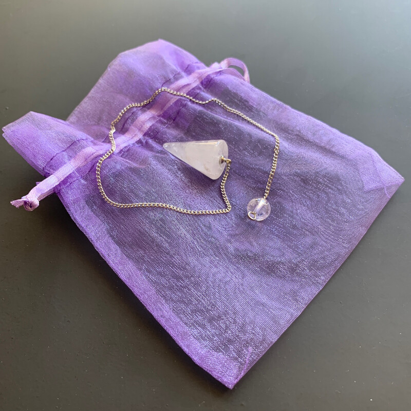 Clear Quartz Pendulum