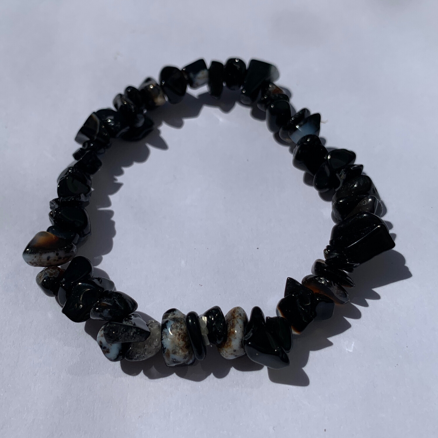 Chip Bracelet - Onyx