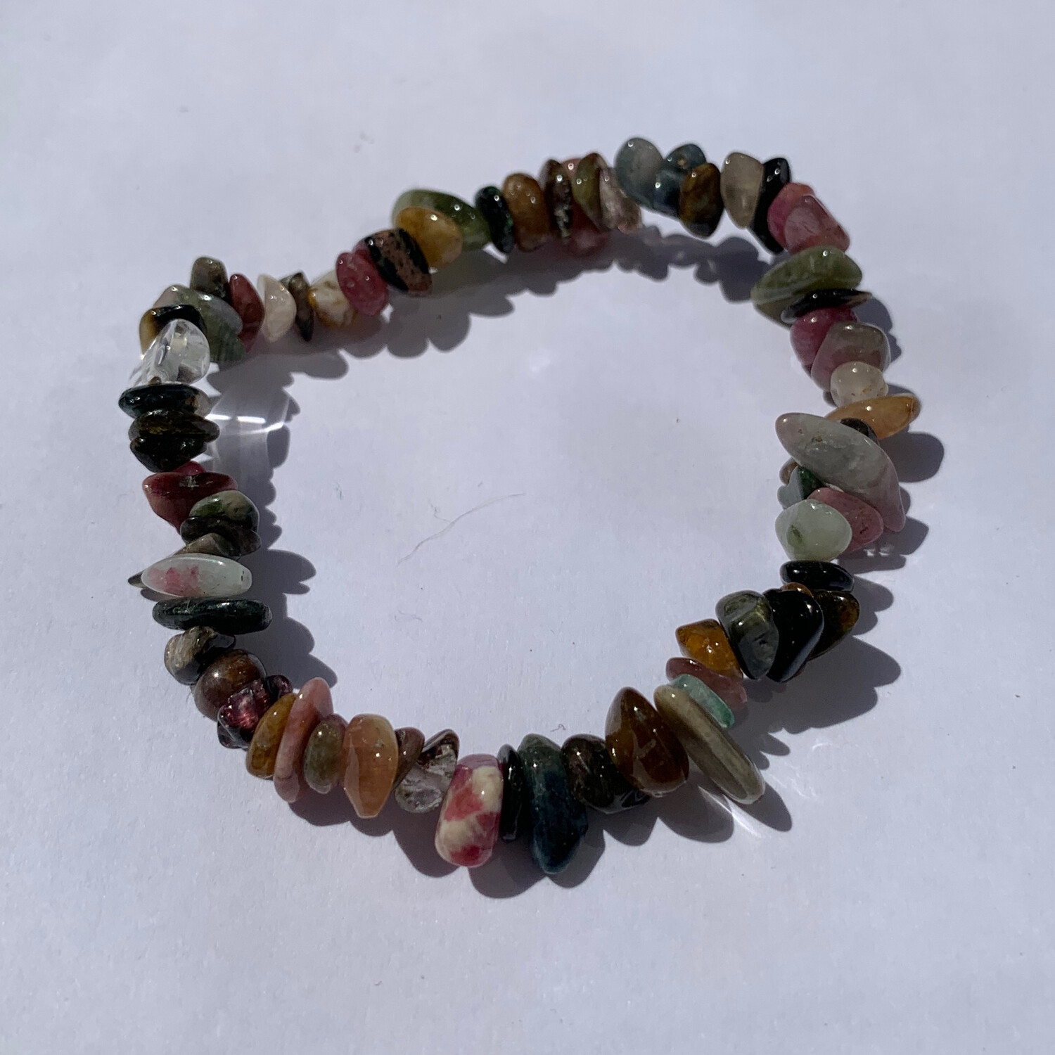 Chip Bracelet - Watermelon Tourmaline