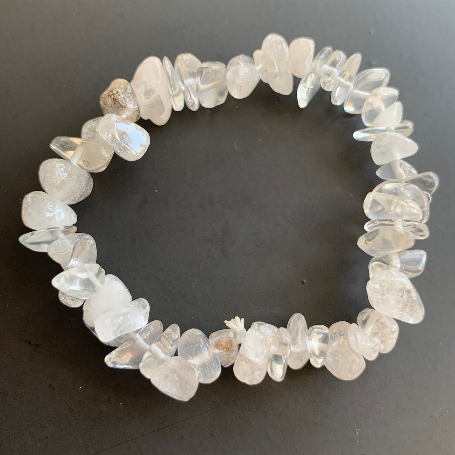 Chip Bracelet - Clear Quartz