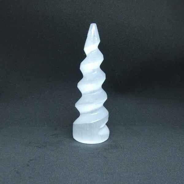 Selenite (Satin Spar) Spiral - Small