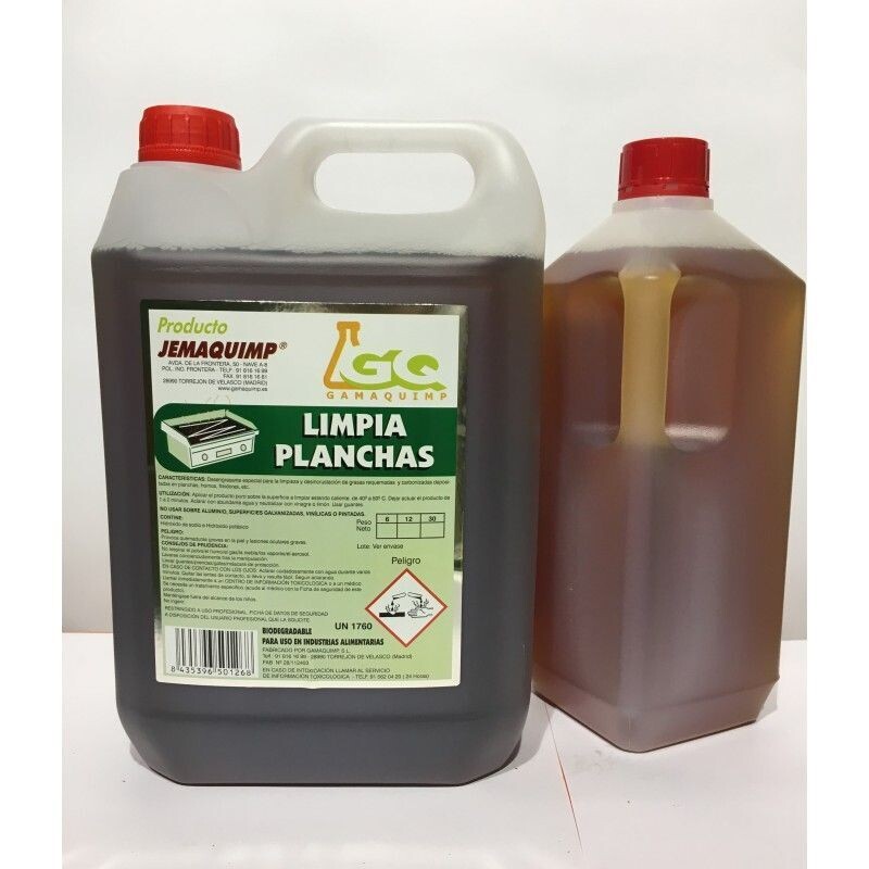 desengrasante limpia planchas y grasas acumuladas 6k