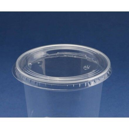 TAPA PLANA TARA VASO PET 95MM SIN CRUZ 1000und