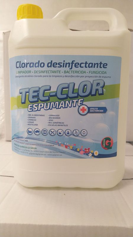 TEC-CLOR LIMPIADOR DESINFECTANTE CLORADO 5L