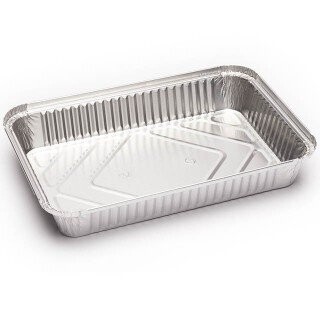 ENVASE ALUMINIO CON TAPA 2200cc 100und
