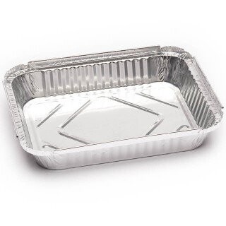 ENVASE ALUMINIO CON TAPA 1180cc 100und