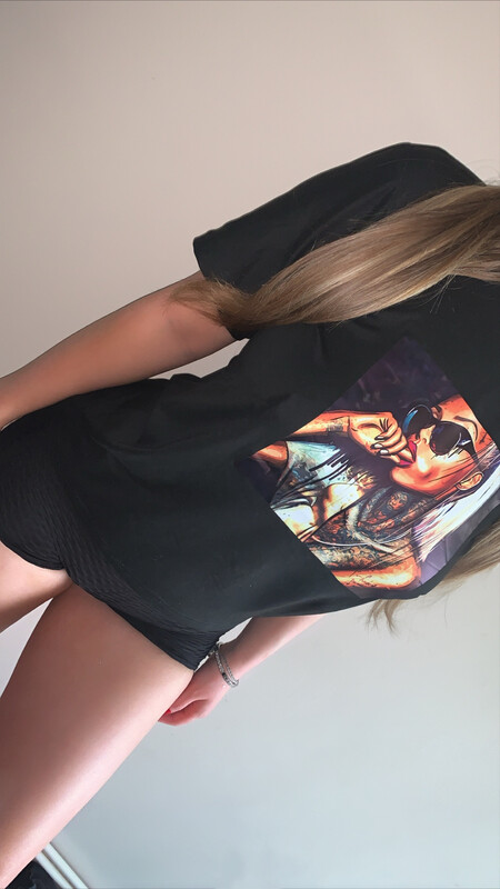 ‘Baddie’ Print Tee