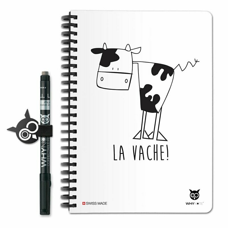 WHYNOTE BOOK - A5 - VACHE