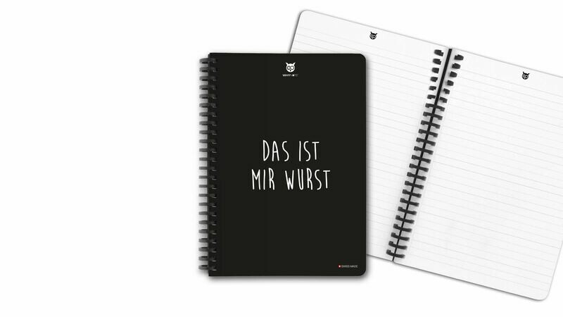 WHYNOTE BOOK - A5 - DAS IST MIR WURST