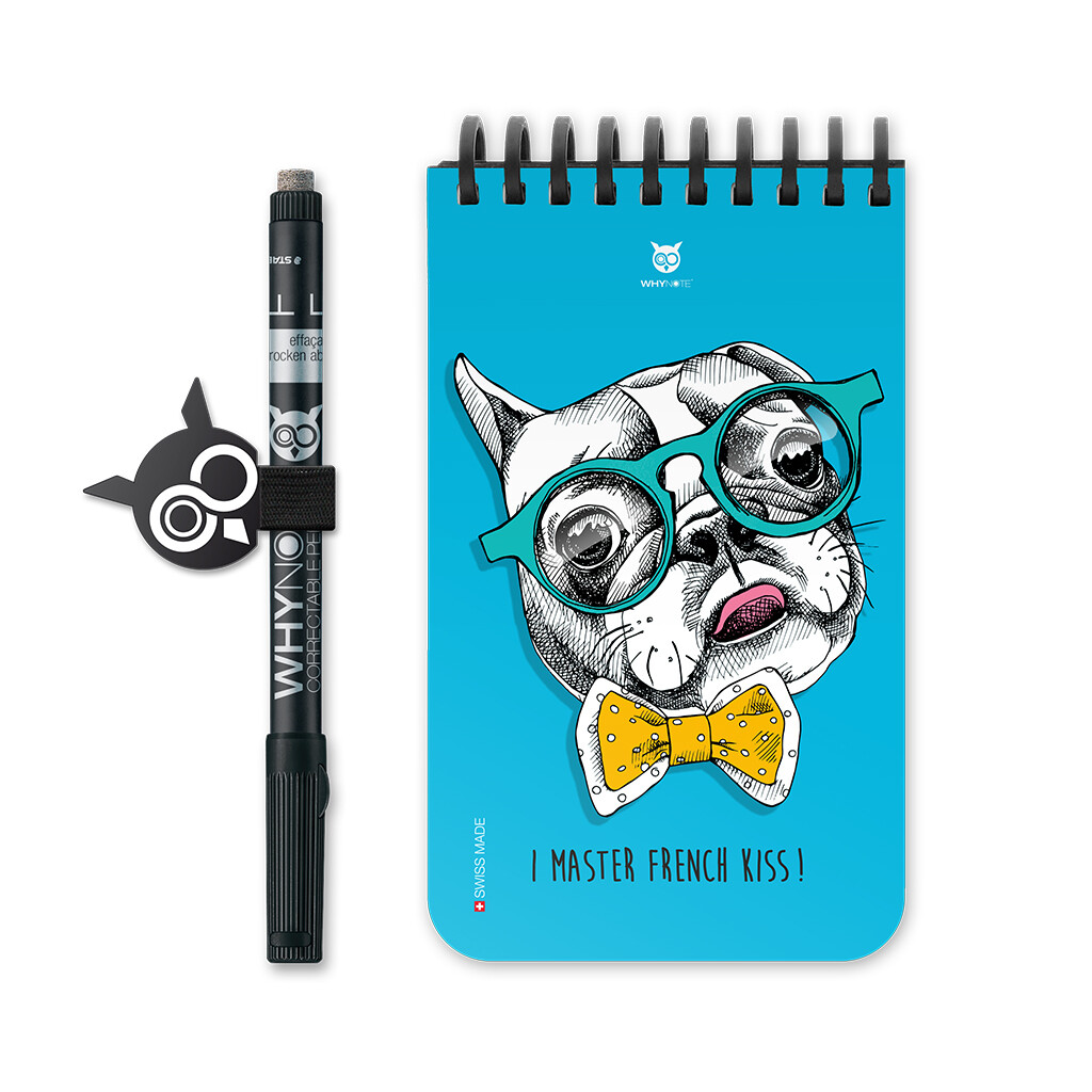 WHYNOTE BOOK - POCKET - FRENCH BULLDOG