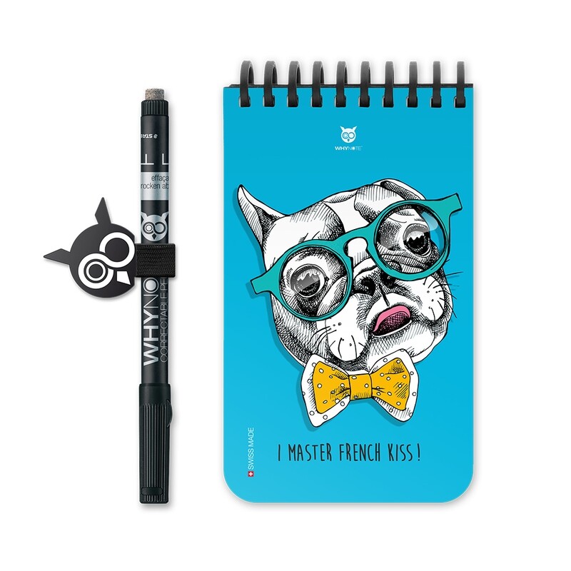 WHYNOTE BOOK - POCKET - FRENCH BULLDOG