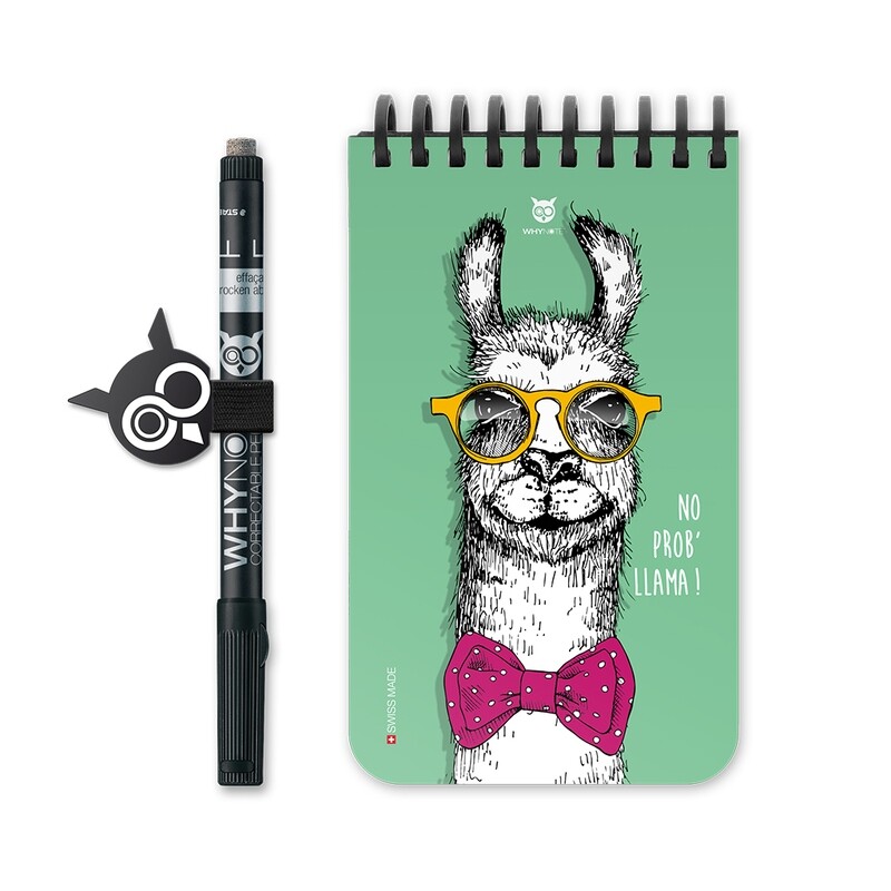 WHYNOTE BOOK - POCKET - LAMA