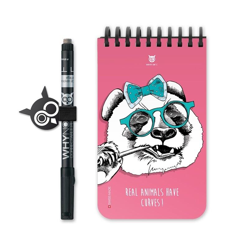 WHYNOTE BOOK - POCKET - PANDA