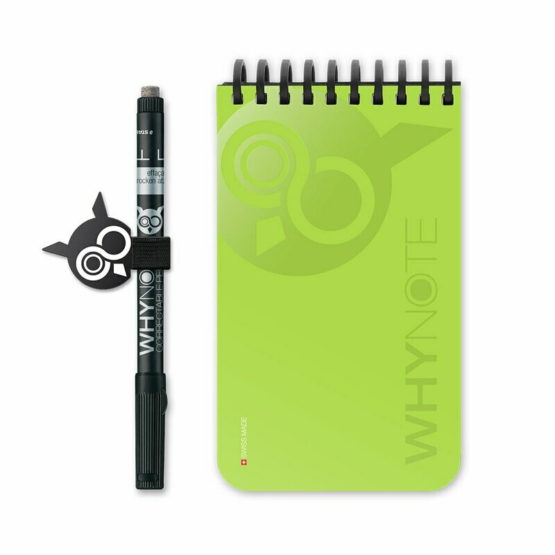 WHYNOTE BOOK - POCKET - VERT