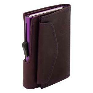 PORTE-MONNAIE ET CARTES RFID EN CUIR PRESTIGE CARDINAL