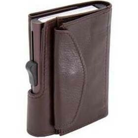 PORTE-MONNAIE ET CARTES XL RFID CUIR MOGANO