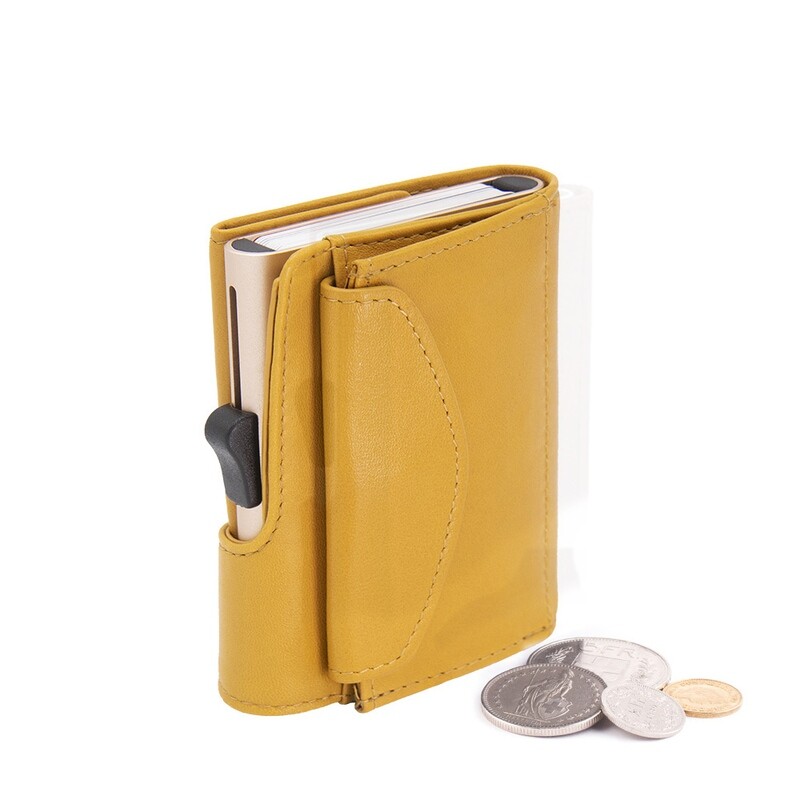 PORTE-MONNAIE ET CARTES XL RFID CUIR SOLIS