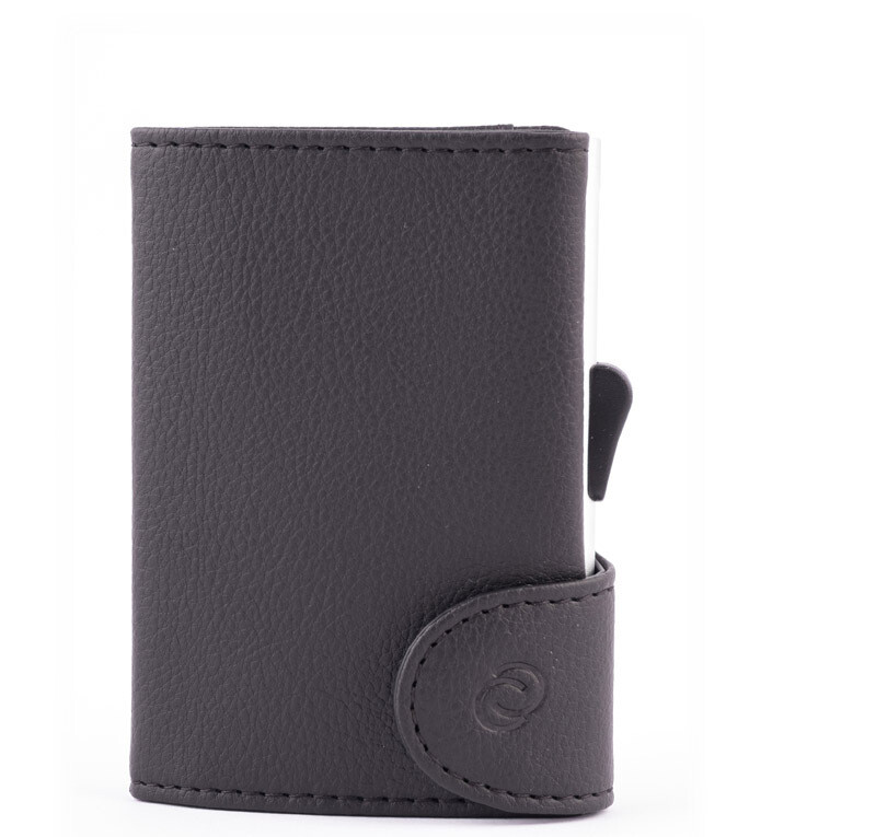 PORTE-CARTES RFID EN PU NOIR