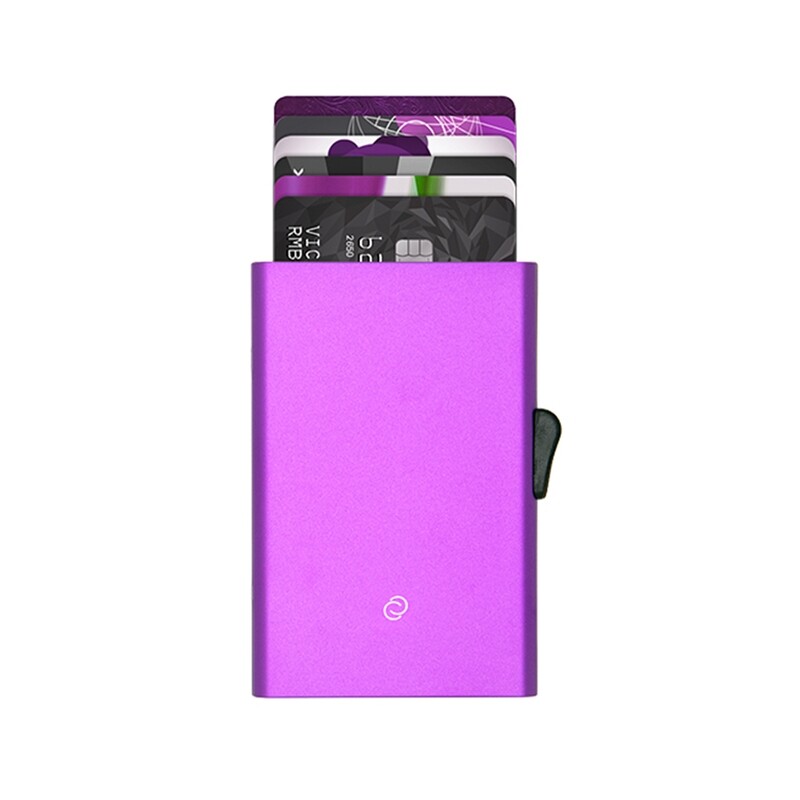 ALUMINIUM CARDHOLDER VIOLET