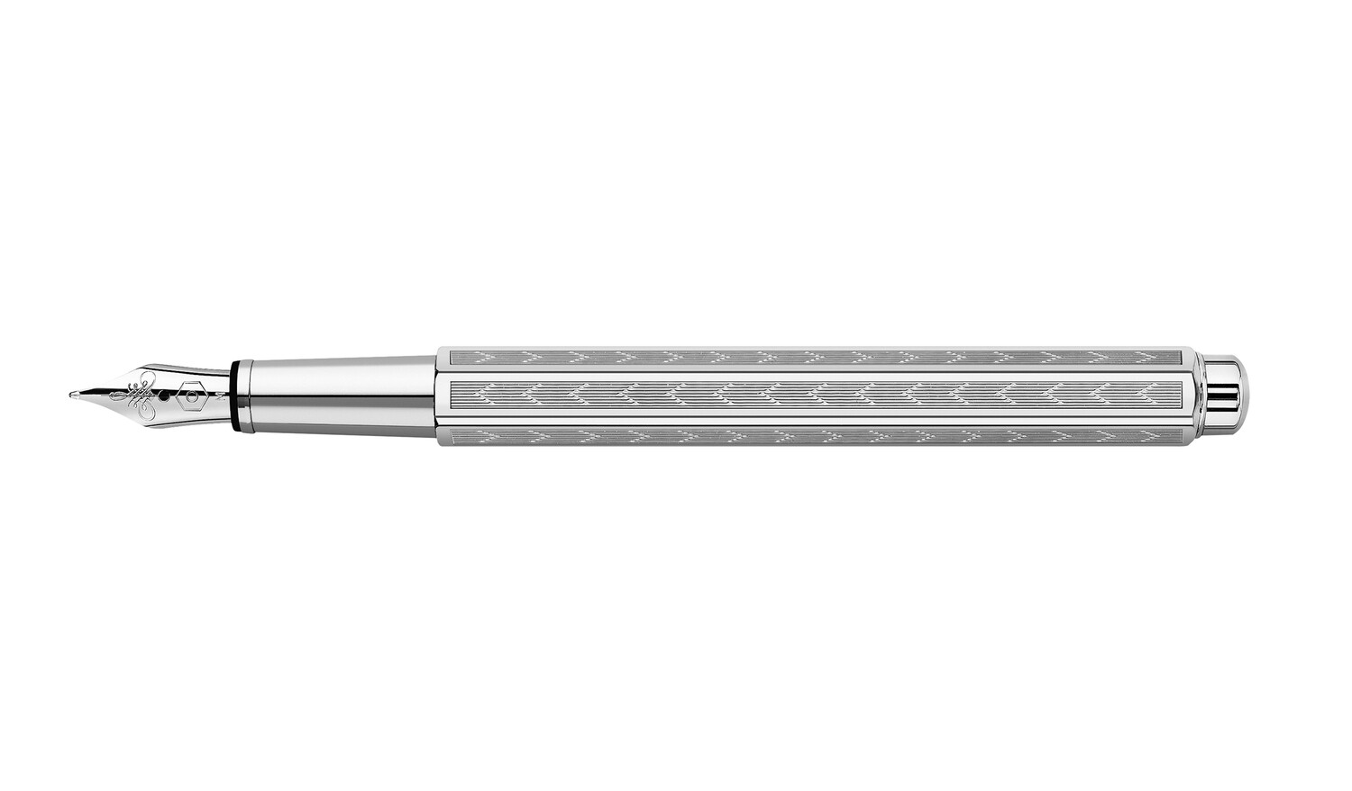 Stylo Plume ECRIDOR CHEVRON Palladié
