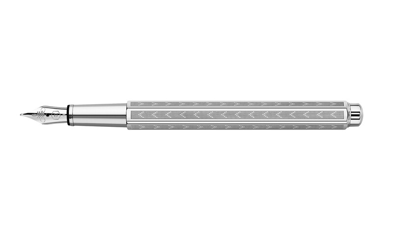 Stylo Plume ECRIDOR CHEVRON Palladié