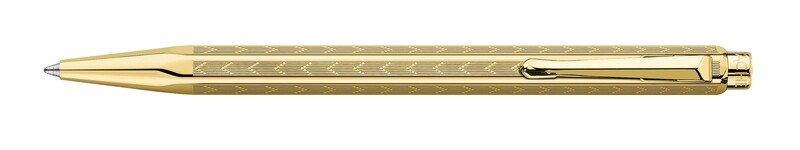 Stylo Bille ECRIDOR CHEVRON Doré