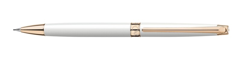 Porte-Mine LÉMAN SLIM Blanc Or Rose