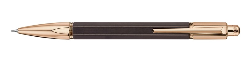 Porte-Mine VARIUS EBONY Plaqué Or Rose