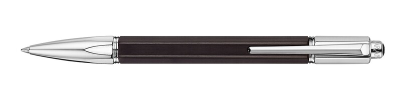 Stylo Bille VARIUS EBONY Argenté Rhodié