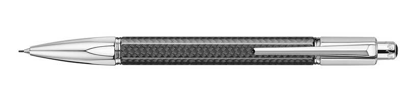 Porte-Mine VARIUS CARBON Argenté Rhodié