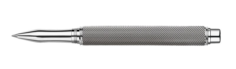 Stylo roller VARIUS IVANHOÉ argenté rhodié