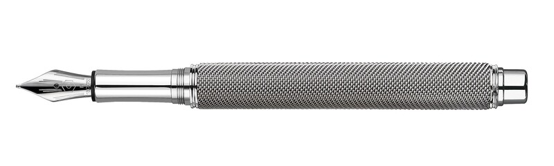 Stylo plume VARIUS IVANHOÉ argenté rhodié
