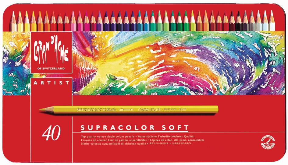 Boîte 40 Couleurs SUPRACOLOR® Soft Aquarelle