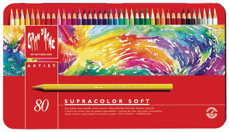 Boîte 80 Couleurs SUPRACOLOR® Soft Aquarelle