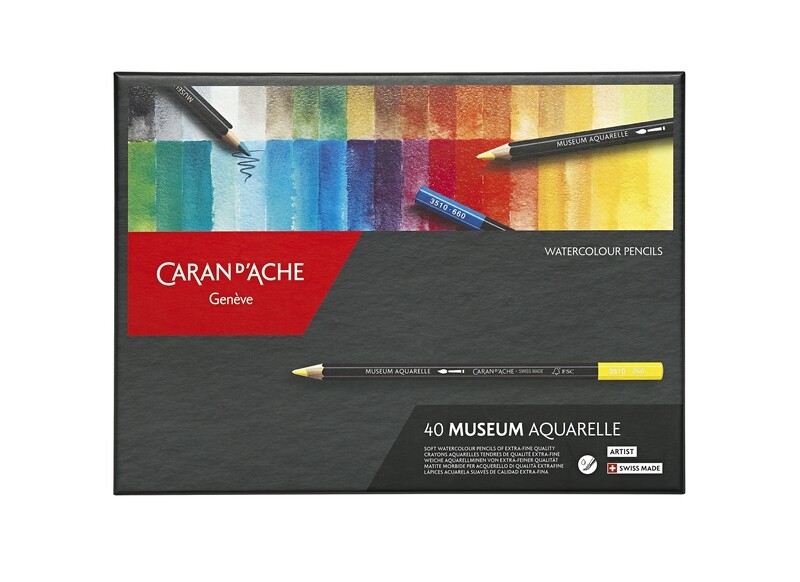 Boîte Standard 40 Couleurs MUSEUM Aquarelle
