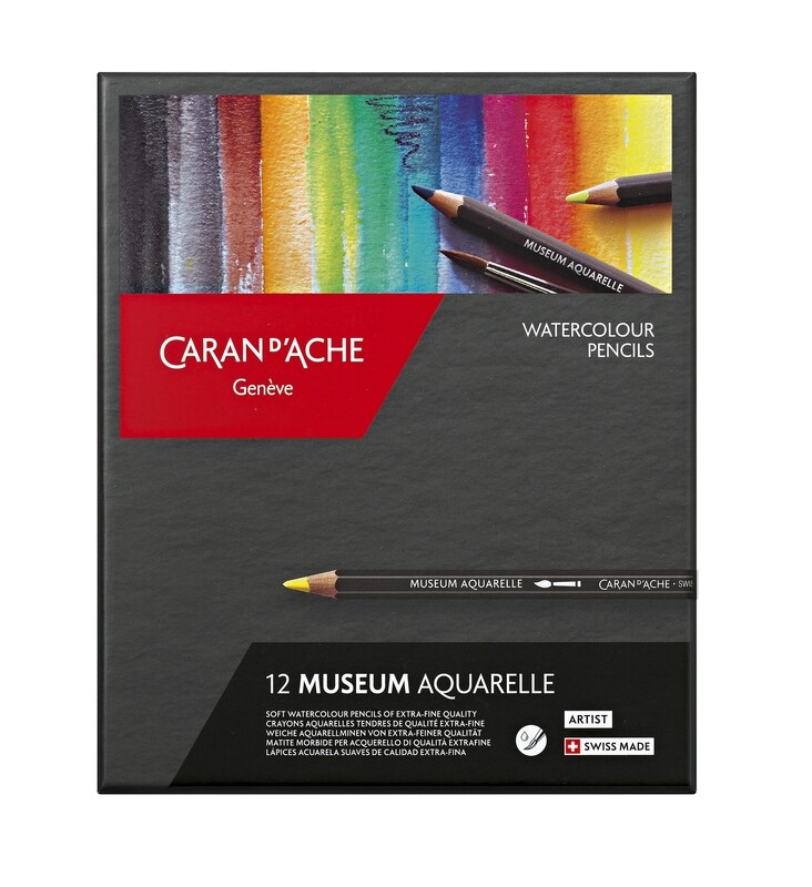 Boîte Standard 12 Couleurs MUSEUM Aquarelle