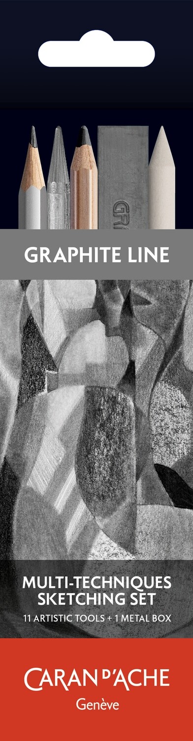 Set Esquisse 11 Outils GRAPHITE LINE