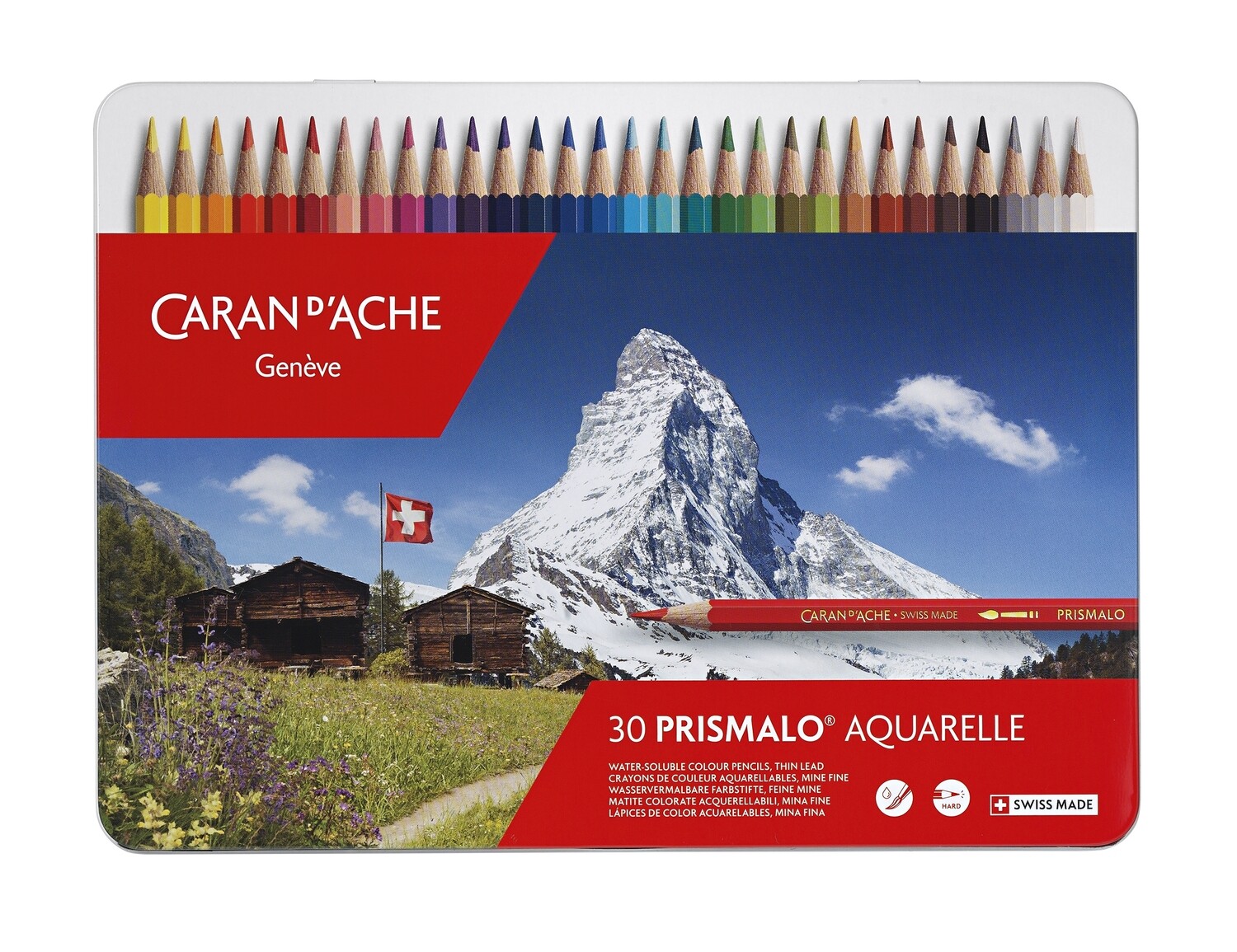 Boîte 30 Couleurs PRISMALO® Aquarelle