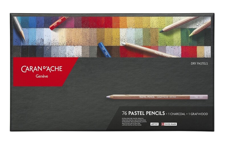 Boîte 76 Couleurs PASTEL PENCILS
