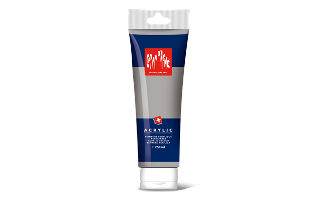 ACRYLIC – Gris clair, tube 250 ml