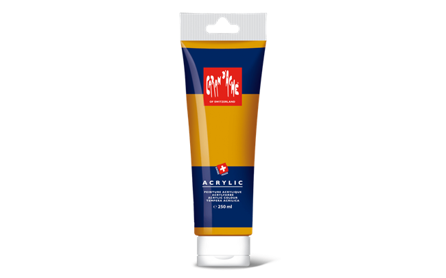 ACRYLIC – Ocre, tube 250 ml
