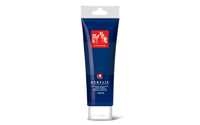 ACRYLIC – Bleu nuit, tube 250 ml