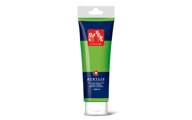 ACRYLIC – Vert brillant, tube 250 ml