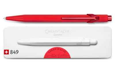 Stylo Bille 849 CLAIM YOUR STYLE Rouge Ecarlate – Edition Limitée