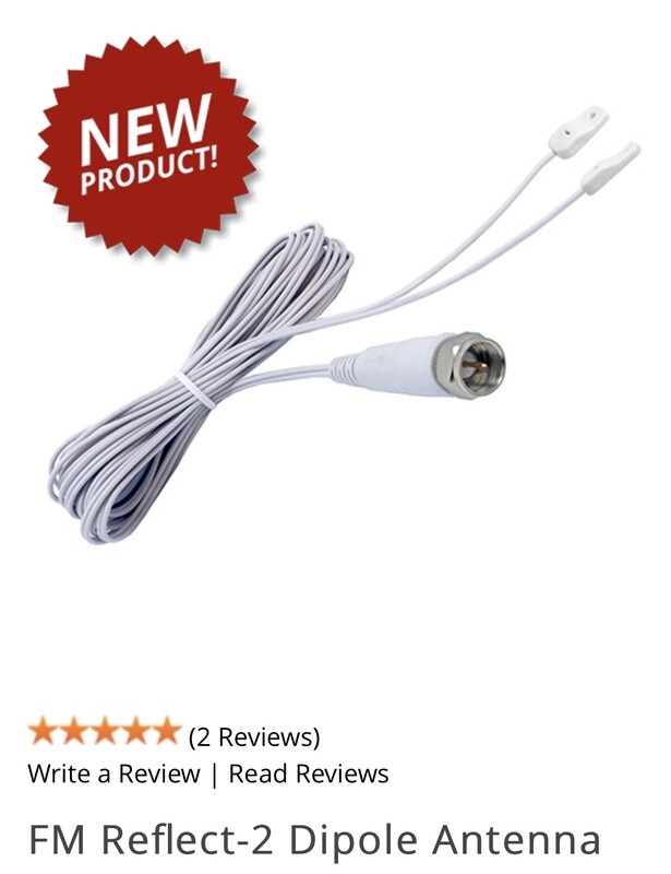 C.Crane REFLECT-2 DIPOLE  FM Antenna